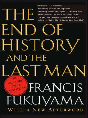 cover image of End of History and the Last Man